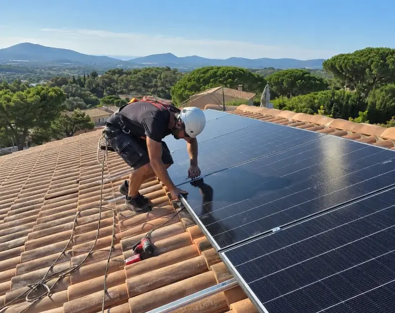 Installateur panneaux solaires Brantes — pose photovoltaïque sur toiture
